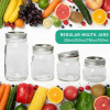 50 Count, 86mm Wide Mouth Canning Lids, Mason Canning Jar Lids Fits for Ball