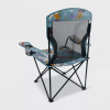 Broadband Quad Chair - Wildflowers Blue