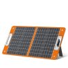 60W 18V Portable Solar Panel;  Flashfish Foldable Solar Charger with 5V USB 18V DC Output Compatible with Portable Generator;  Smartphones;  Tablets a