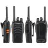 BF-88A 5W FRS Frequency Handheld Walkie Talkie Black (2pcs/Pair)