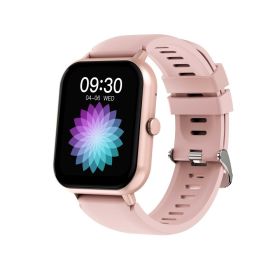 Smart Watch (Answer/Make Call); 1.83'' Full Touch Screen Smartwatch With BT Call; 100+ Sport Modes; Ai Control; Built-in Games; Heart Rate Sleep Monit (Color: Pink)