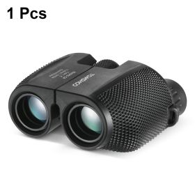 Professional Binoculars 10x25 BAK4 Prism High Powered Binocular Portable Hunting Telescope Scope monocular luneta (Color: Type 1, Ships From: China)