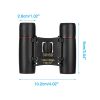 Binoculars 30x60 Zoom Travel Compact Folding Telescope Hunting Day Night Outdoor Small Pocket Binoculars Compact Adults, Mini Kids Binoculars Boys For