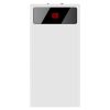 20000mAh Power Bank Ultra Thin External Battery Pack Phone Charger Dual USB Ports Flashlight Battery Remain Display