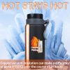 25oz Copper Plating Vaccum Thermo Water Bottles With Wide Mouth For Indoor And Outdoor Use