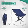 SUNNYFEEL Ultralight Folding Camping Chair, Portable Backpacking Chairs Lightweight, Small Compact Collapsible Camp Chair, Heavy Duty 300 LBS for Outd