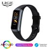 LIGE 2023 New Smart Watch Suitable For Android/IOS Smart Watch Heart Rate Blood Oxygen Blood Pressure Detection IP67 Waterproof Multifunctional Sports