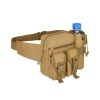 1pc Portable Denim Fanny Pack; Waist Bag; Large Capacity Multifunctional Bag For Outdoor Running; Camping Hiking Fishing